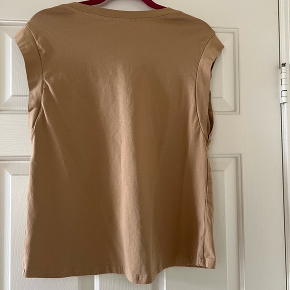 Women’s  CAP  SLEEVE  Crew Neck TANK - Picture 2 of 6